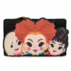 LOUNGEFLY DISNEY HOCUS POCUS SANDERSON SISTERS FLAP WALLET