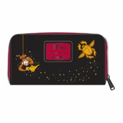 LOUNGEFLY DISNEY ALADDIN JAFAR VILLAINS SCENE ZIP AROUND WALLET LOUNGEFLY SALE!
