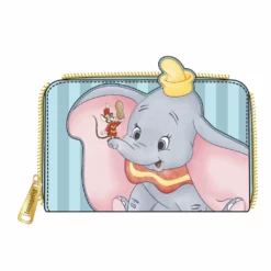 LOUNGEFLY DISNEY DUMBO 80TH ANNIVERSARY ZIP AROUND WALLET