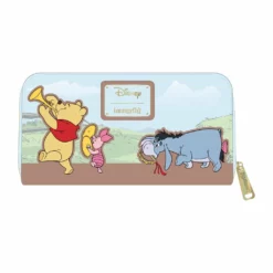LOUNGEFLY DISNEY WINNIE THE POOH 95TH ANNIVERSARY ZIP AROUND WALLET