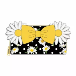 LOUNGEFLY DISNEY Minnie Mouse Daisy Zip Around Wallet