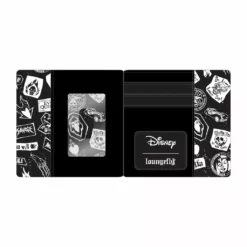LOUNGEFLY DISNEY Villains Club Zip Around Wallet