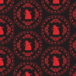 LOUNGEFLY DISNEY Alice In Wonderland Queen Of Hearts Villains Scene Zip Around Wallet 5 LOUNGEFLY DISNEY Alice In Wonderland Queen Of Hearts Villains Scene Zip Around Wallet