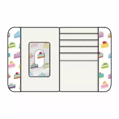 LOUNGEFLY Disney Princess Cakes Zip Around Wallet PRE-ORDER JANUARY CATALOG LOUNGEFLY PRE ORDER