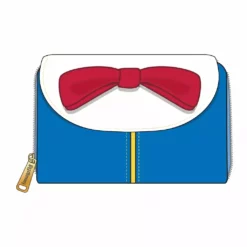 LOUNGEFLY DISNEY SNOW WHITE COSPLAY BOW ZIP AROUND WALLET