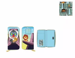 LOUNGEFLY POP DISNEY LION KING PRIDE ROCK ZIP AROUND WALLET