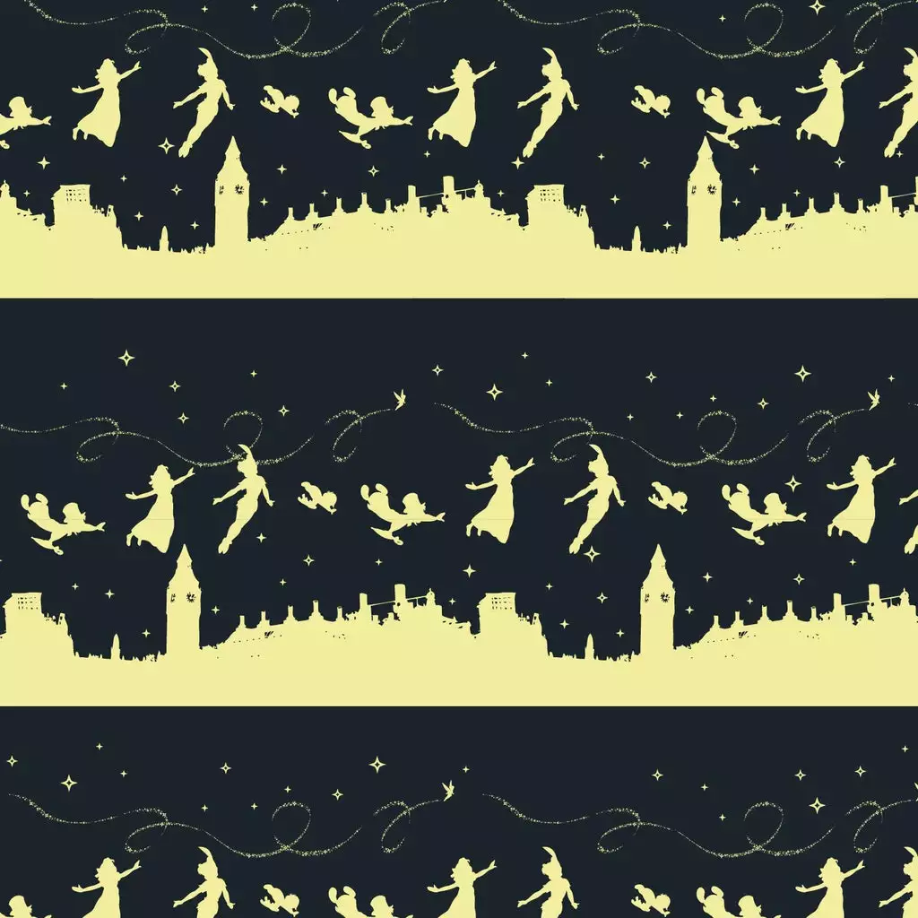 LOUNGEFLY DISNEY Peter Pan Clock Glow In The Dark Zip Around Wallet 3 LOUNGEFLY DISNEY Peter Pan Clock Glow In The Dark Zip Around Wallet