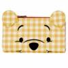 LOUNGEFLY DISNEY Winnie The Pooh Gingham Cosplay Flap Wallet