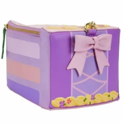 LOUNGEFLY Disney Tangled Rapunzel Cake Cosplay Crossbody Bag