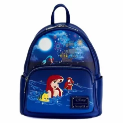 LOUNGEFLY DISNEY THE LITTLE MERMAID ARIEL FIREWORKS MINI BACKPACK