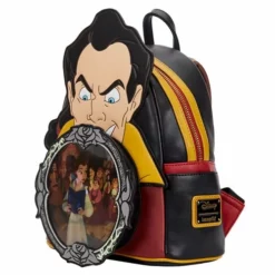 LOUNGEFLY DISNEY VILLAINS SCENE GASTON MINI BACKPACK