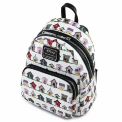 LOUNGEFLY DISNEY DOGS DOGHOUSE AOP MINI BACKPACK