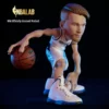 SMALL STARS 2022 SMALL-STARS NBA LUKA DONCIC MAVERICKS 12" FIGURE WHITE JERSEY W/ WILSON BALL LIMITED TO 500