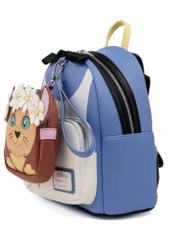 LOUNGEFLY DISNEY ALICE IN WONDERLAND AND DINAH THE KITTEN COSPLAY MINI BACKPACK
