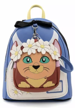 LOUNGEFLY DISNEY ALICE IN WONDERLAND AND DINAH THE KITTEN COSPLAY MINI BACKPACK