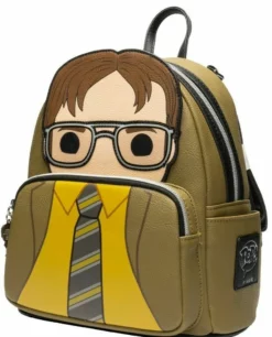 LOUNGEFLY The Office Dwight Schrute Pop! By Loungefly Mini-Backpack - EE Exclusive