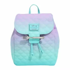 LOUNGEFLY DISNEY THE LITTLE MERMAID OMBRE SCALES MINI BACKPACK