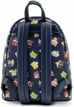 LOUNGEFLY DISNEY PRINCESS BOOKS AOP MINI BACKPACK 9 LOUNGEFLY DISNEY PRINCESS BOOKS AOP MINI BACKPACK