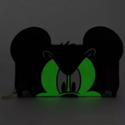 LOUNGEFLY DISNEY Mickey Mouse Frankenstein Cosplay Wallet - EE Exclusive Glow In The Dark Eyes
