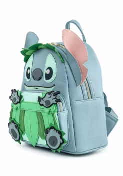 LOUNGEFLY DISNEY LILO & STITCH STITCH LUAU COSPLAY MINI BACKPACK