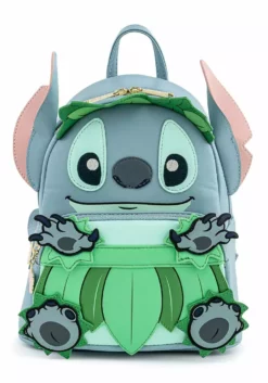 LOUNGEFLY DISNEY LILO & STITCH STITCH LUAU COSPLAY MINI BACKPACK